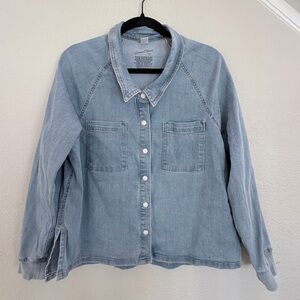 Universal Thread denim button-down shirt